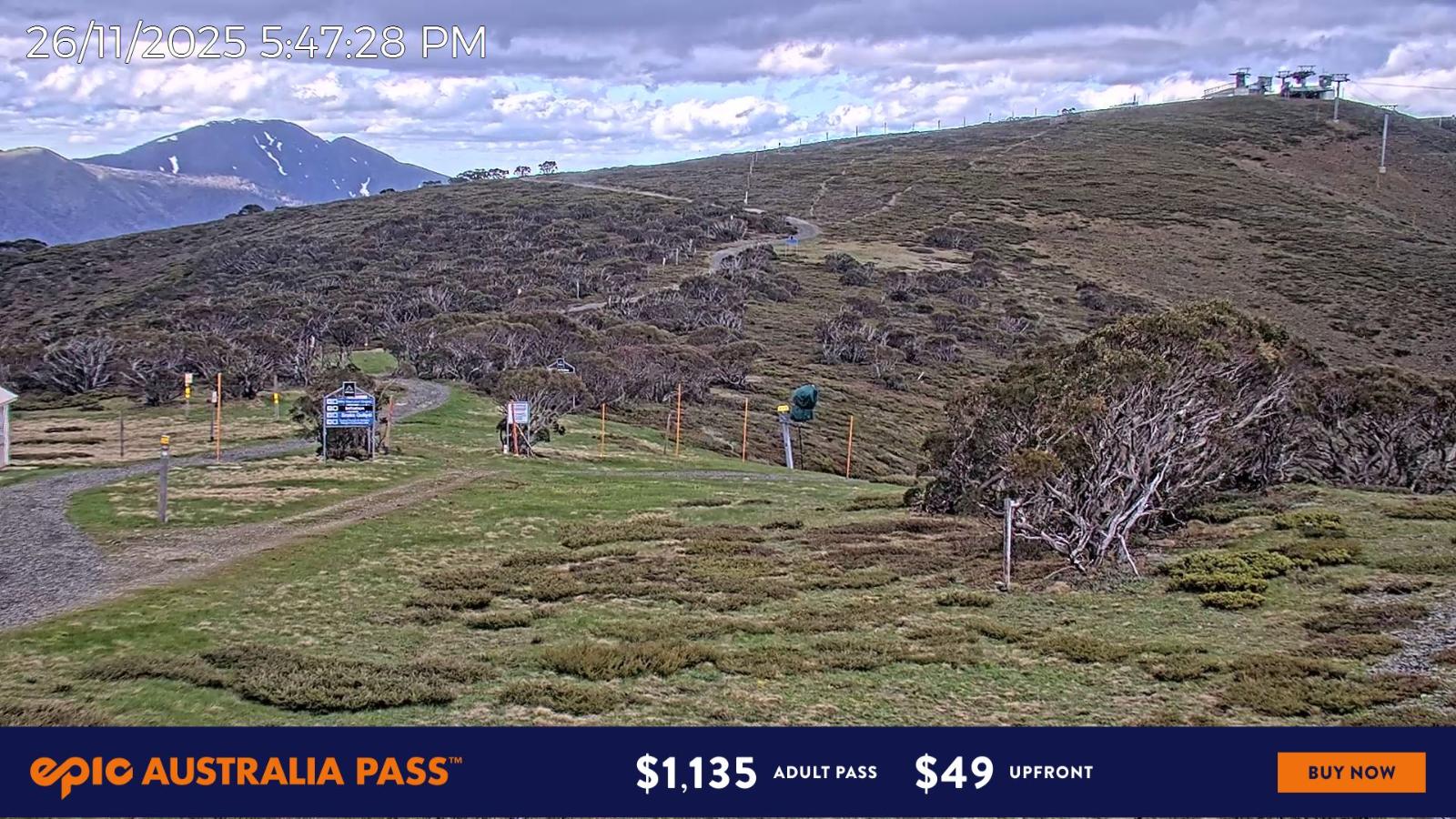 Webcam Mount Hotham: Skating Rink