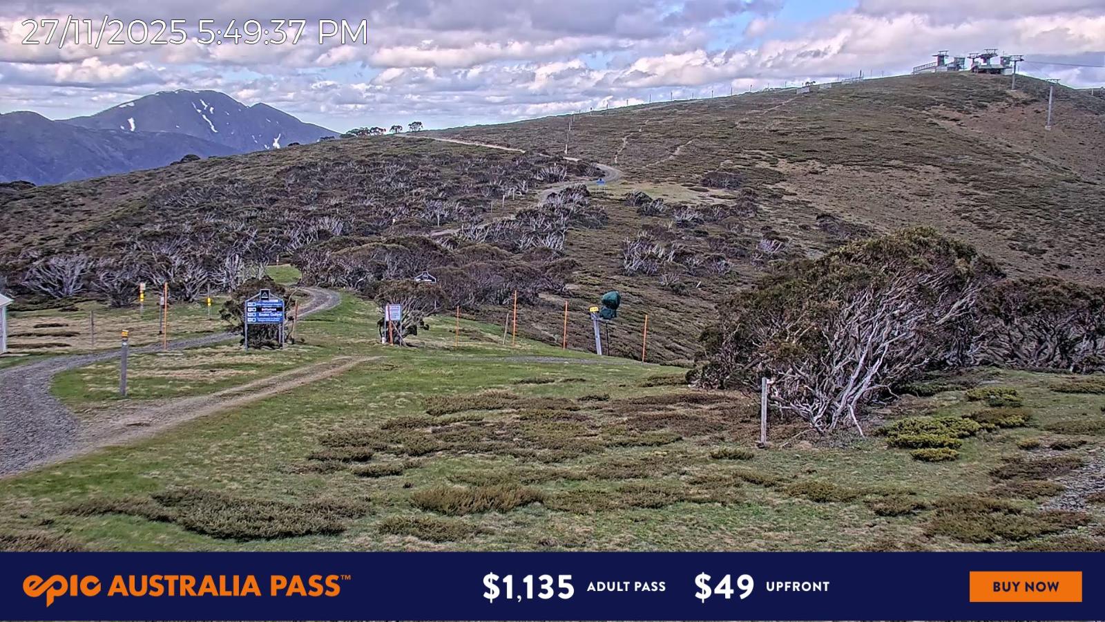 Webcam Mount Hotham: Skating Rink