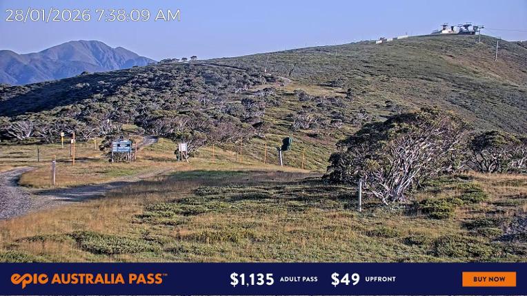 Webcam Mount Hotham: Skating Rink