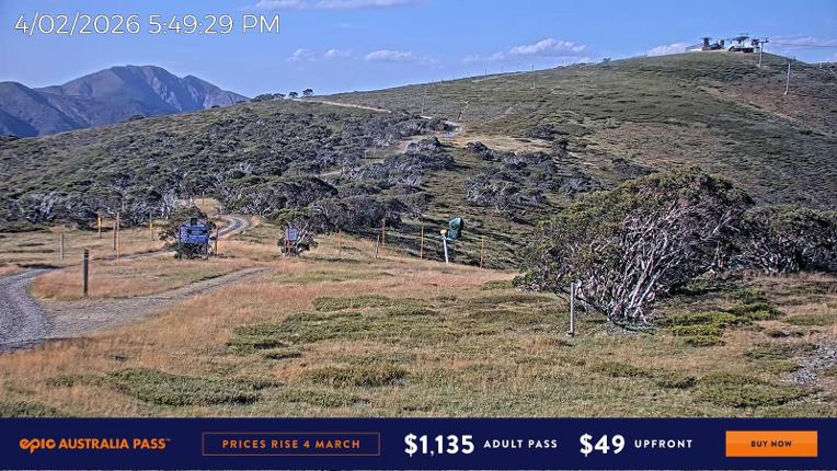 Webcam Mount Hotham: Skating Rink
