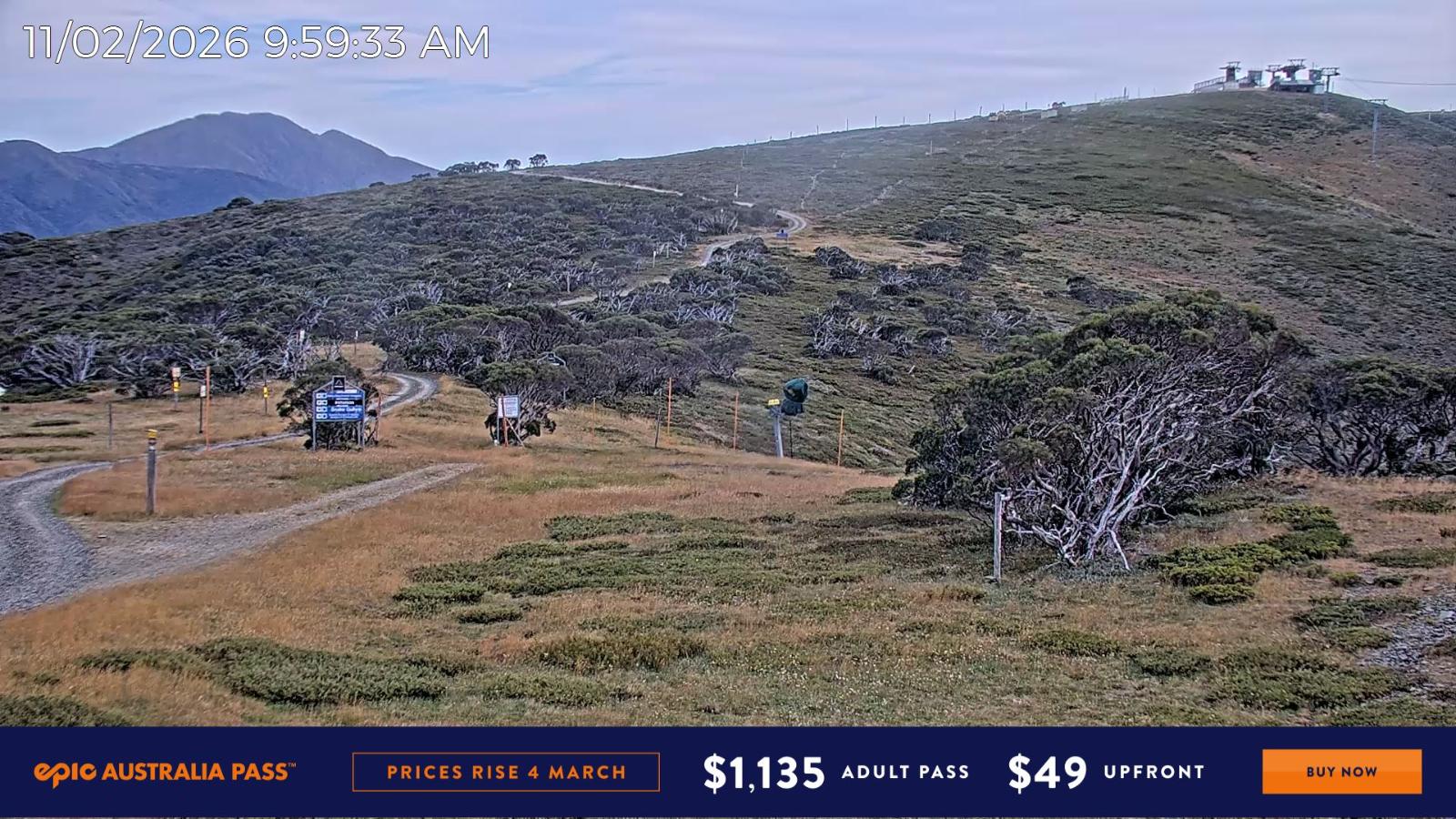 Webcam Mount Hotham: Skating Rink