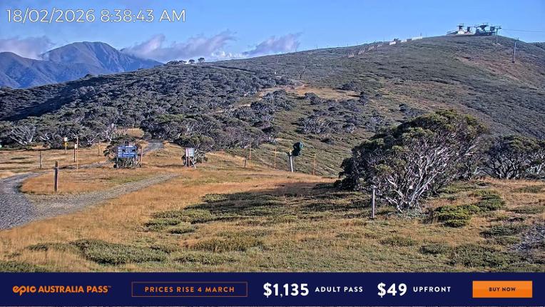 Webcam Mount Hotham: Skating Rink