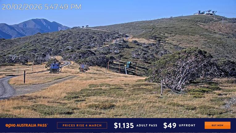 Webcam Mount Hotham: Skating Rink