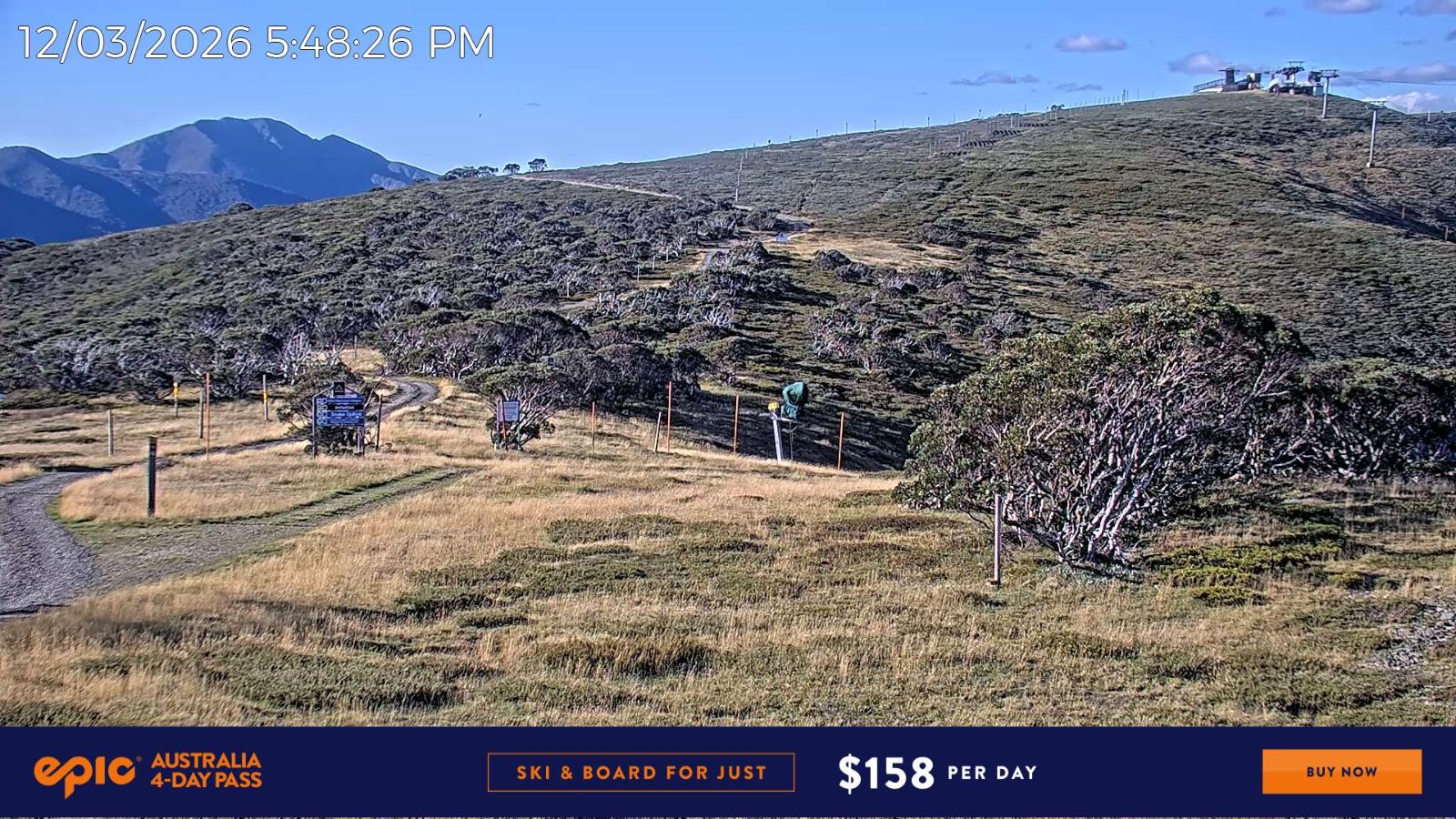Webcam Mount Hotham: Skating Rink