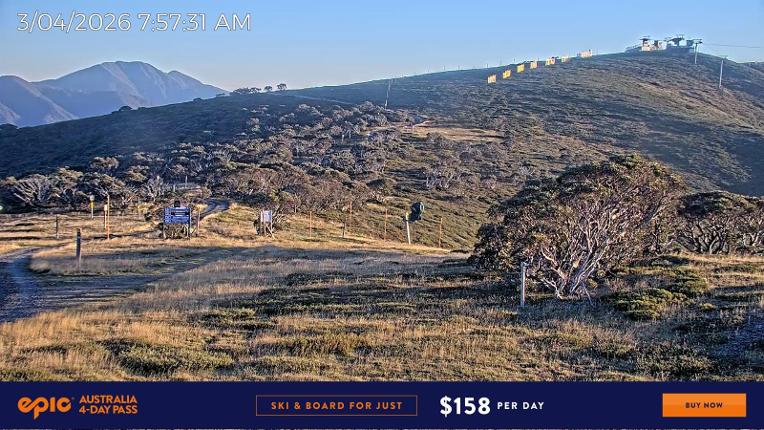 Webcam Mount Hotham: Skating Rink