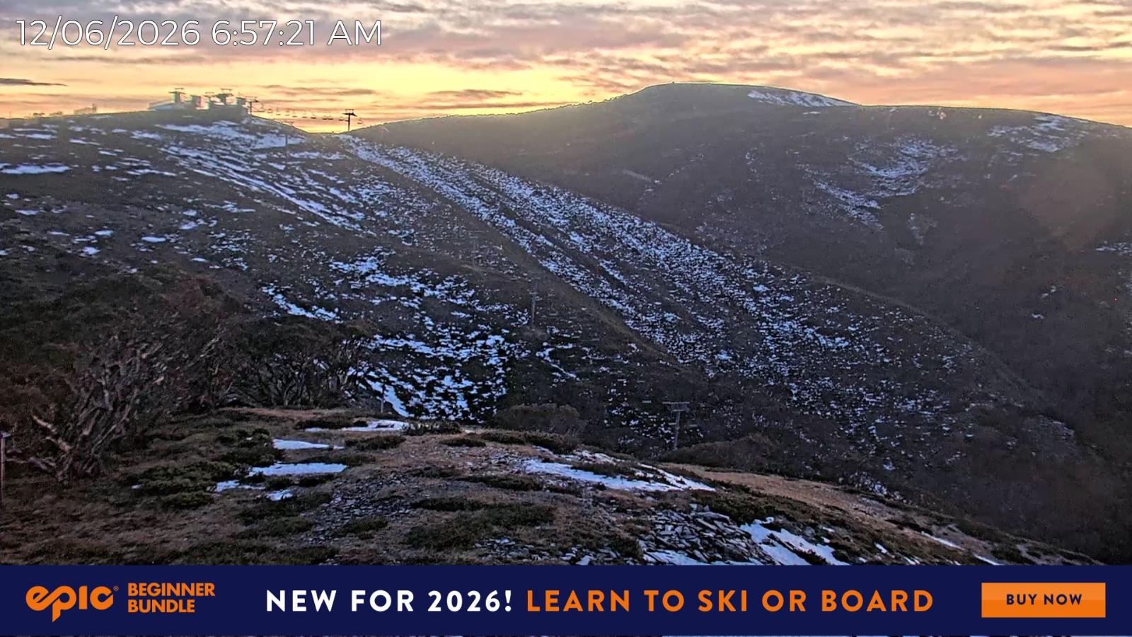 Webcam Mount Hotham: Skating Rink
