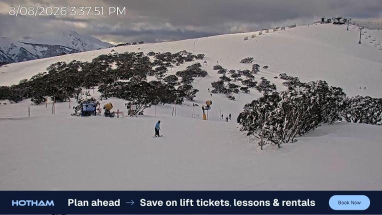 Webcam Mount Hotham: Skating Rink