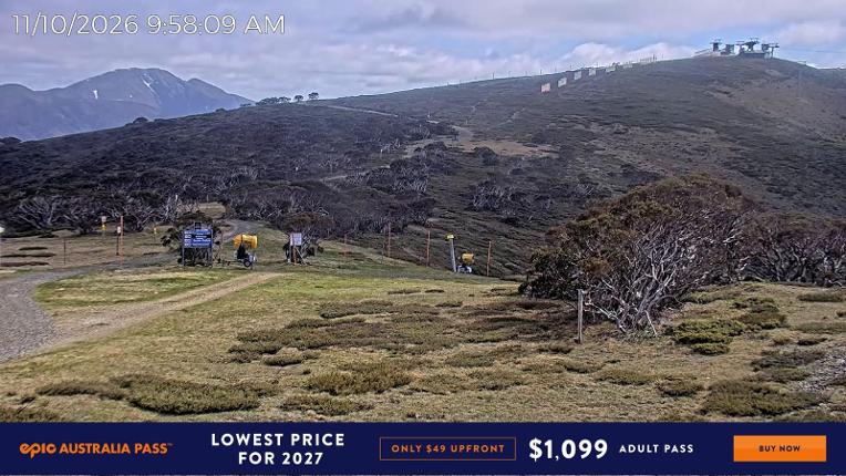 Webcam Mount Hotham: Skating Rink
