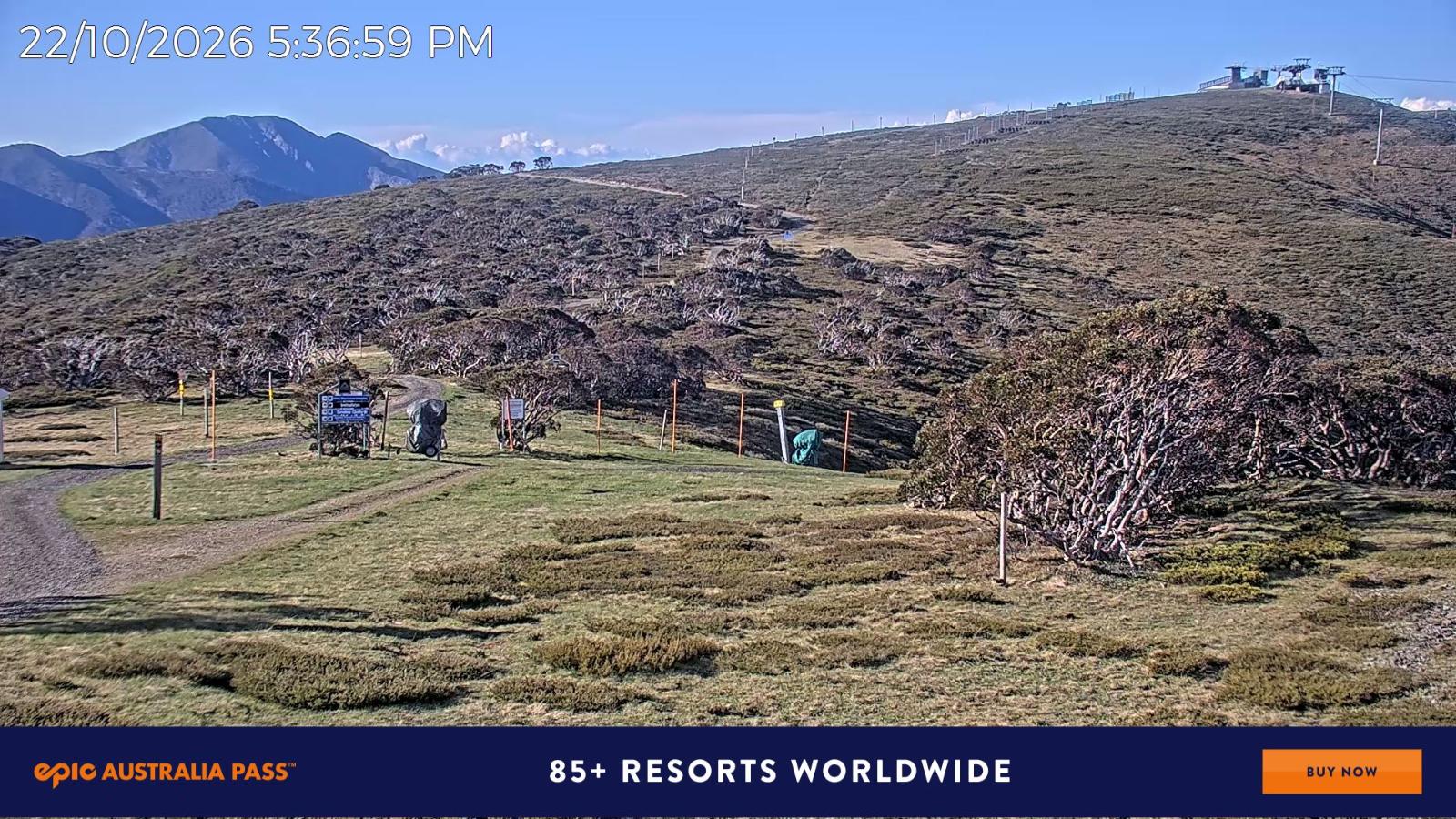 Webcam Mount Hotham: Skating Rink