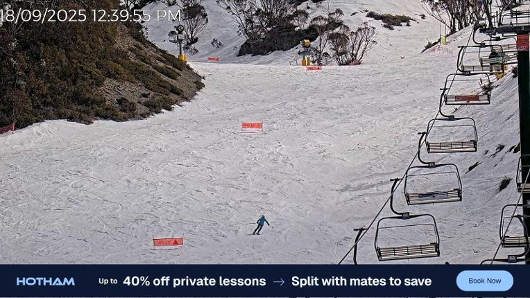 Webcam Mount Hotham: Slalom Gully