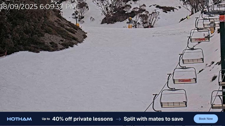 Webcam Mount Hotham: Slalom Gully