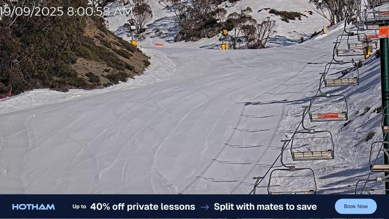 Webcam Mount Hotham: Slalom Gully