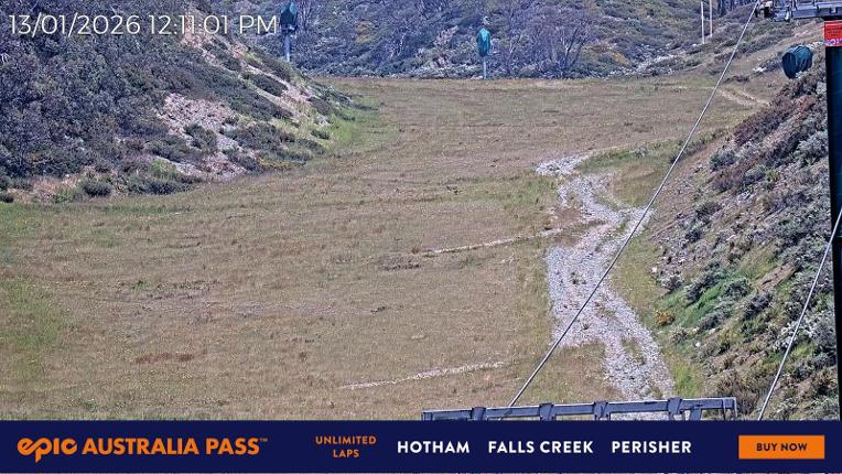 Webcam Mount Hotham: Slalom Gully