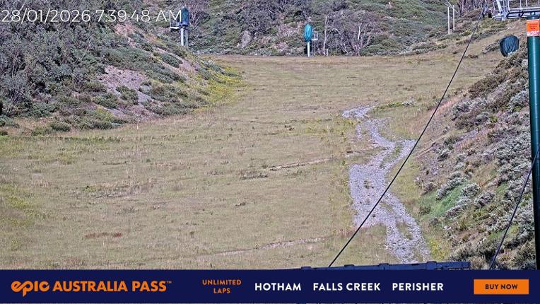 Webcam Mount Hotham: Slalom Gully