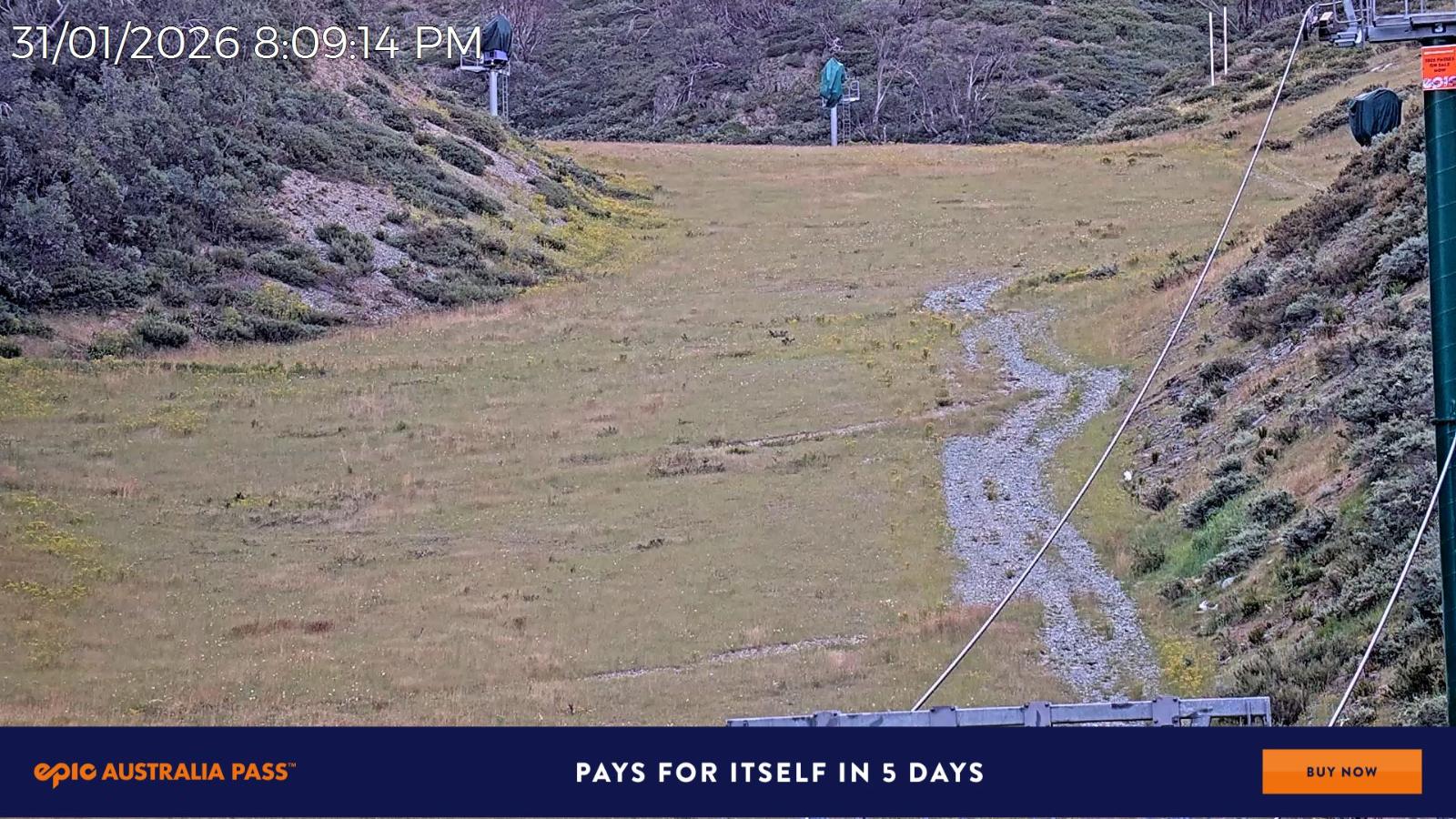 Webcam Mount Hotham: Slalom Gully