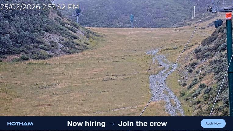 Webcam Mount Hotham: Slalom Gully