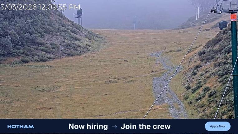 Webcam Mount Hotham: Slalom Gully