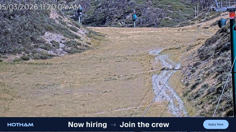 Webcam Mount Hotham: Slalom Gully