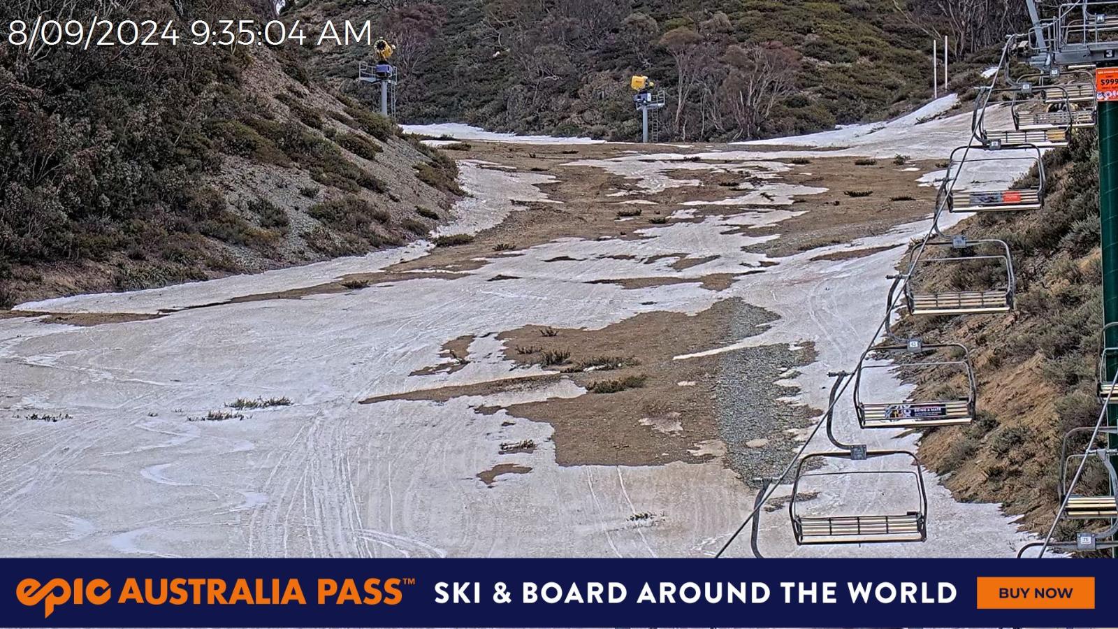 Webcam Mount Hotham: Slalom Gully