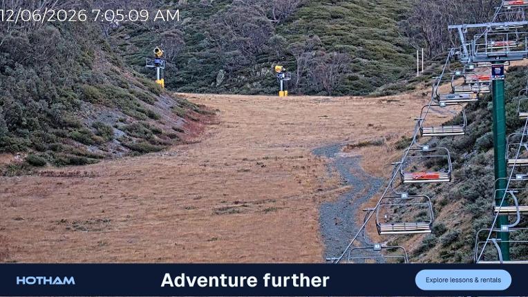 Webcam Mount Hotham: Slalom Gully