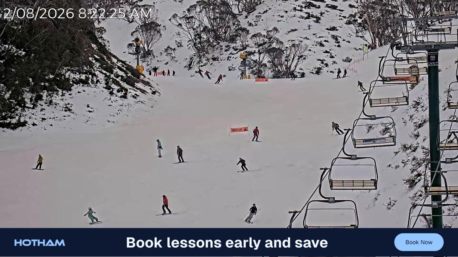 Webcam Mount Hotham: Slalom Gully