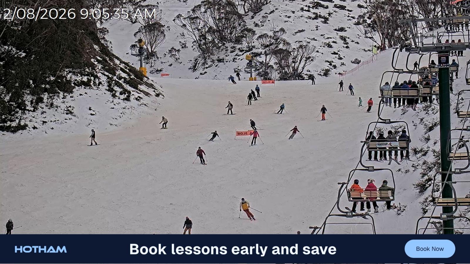 Webcam Mount Hotham: Slalom Gully