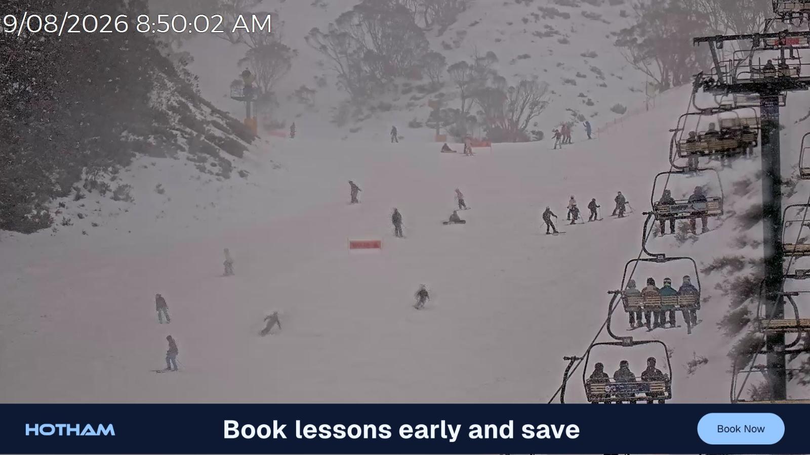 Webcam Mount Hotham: Slalom Gully