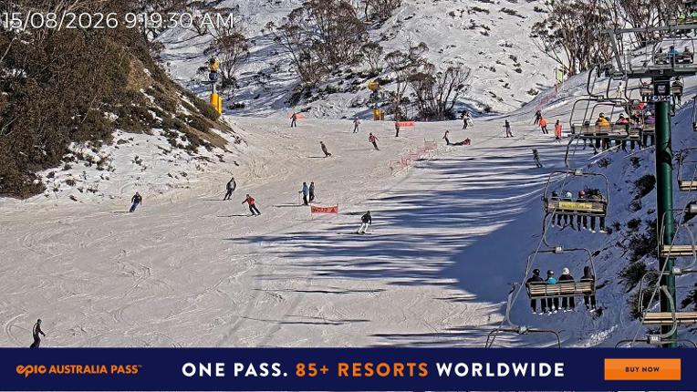 Webcam Mount Hotham: Slalom Gully
