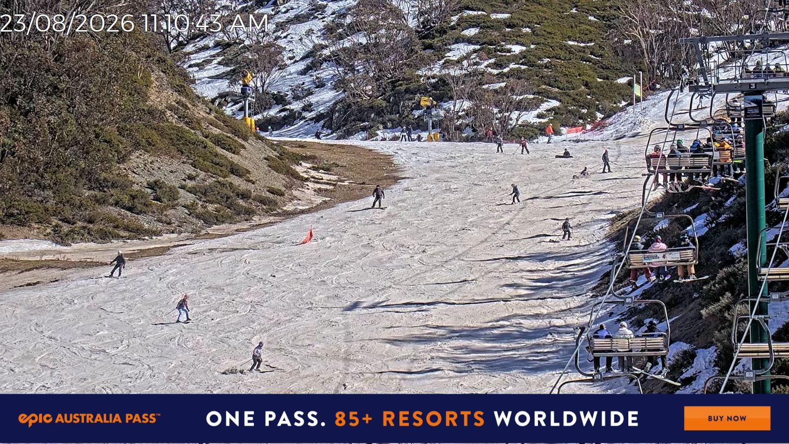 Webcam Mount Hotham: Slalom Gully