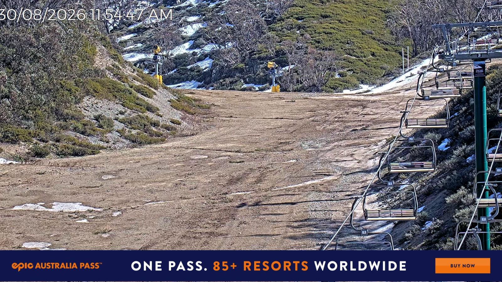 Webcam Mount Hotham: Slalom Gully