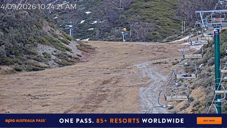 Webcam Mount Hotham: Slalom Gully
