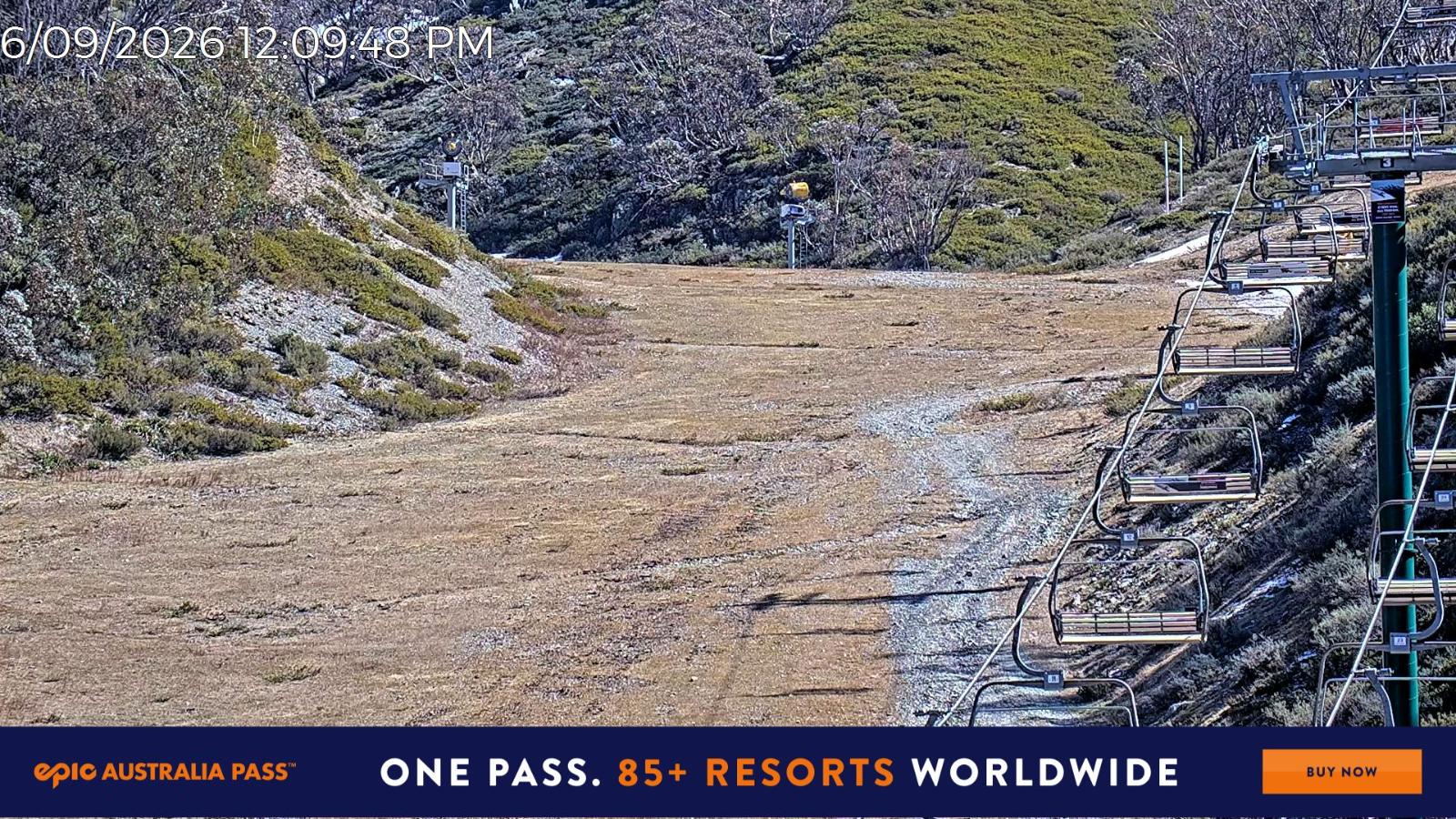 Webcam Mount Hotham: Slalom Gully