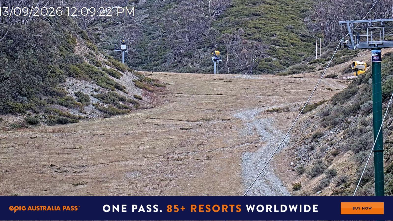 Webcam Mount Hotham: Slalom Gully