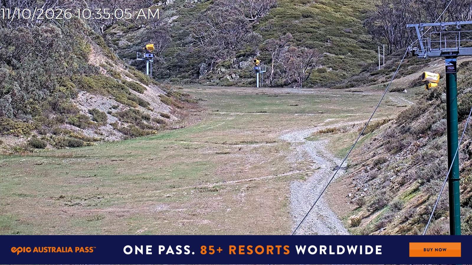 Webcam Mount Hotham: Slalom Gully