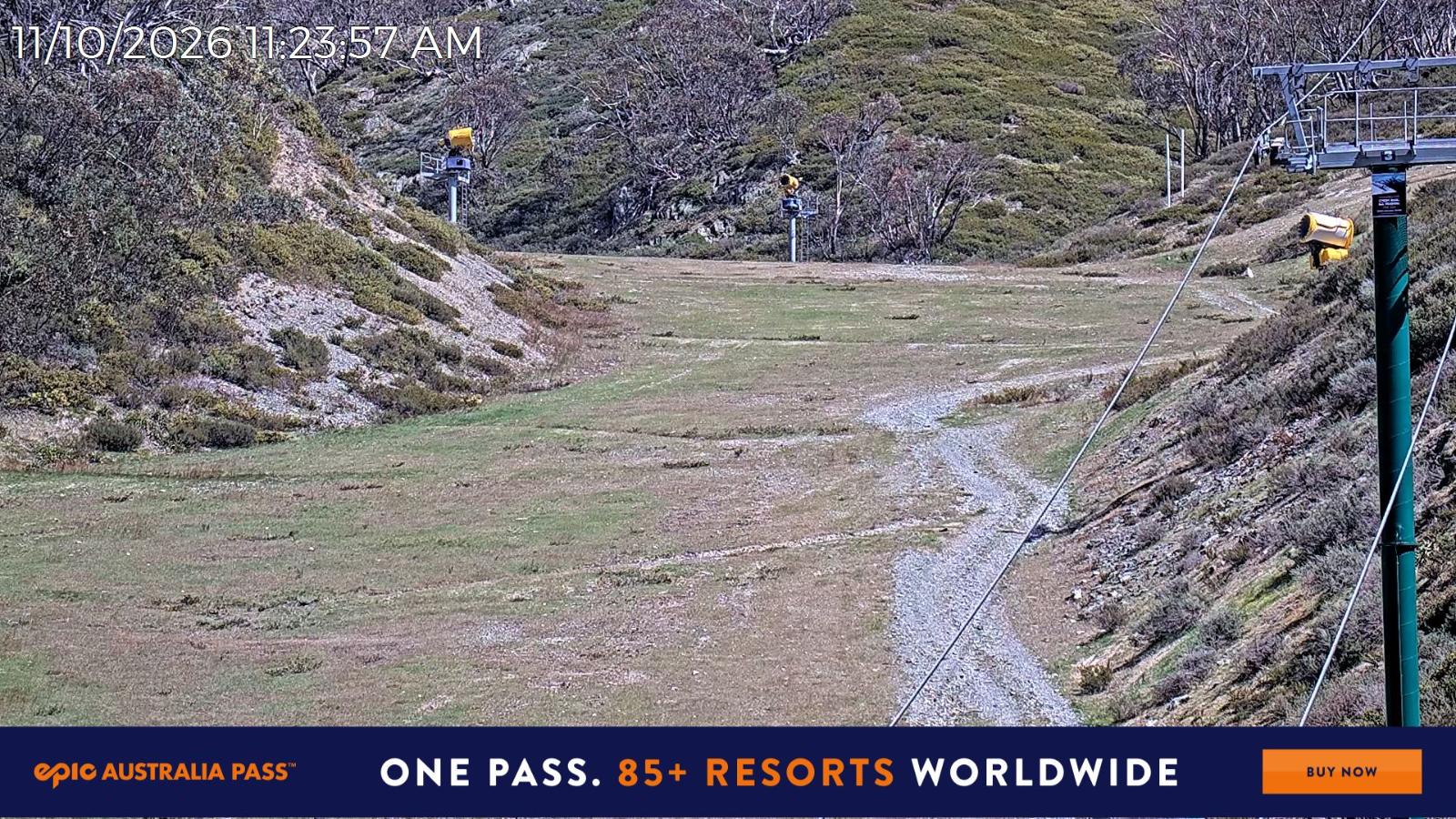 Webcam Mount Hotham: Slalom Gully