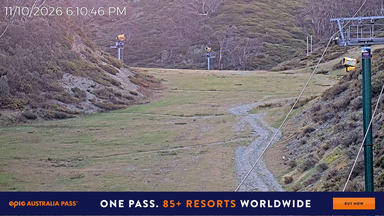 Webcam Mount Hotham: Slalom Gully