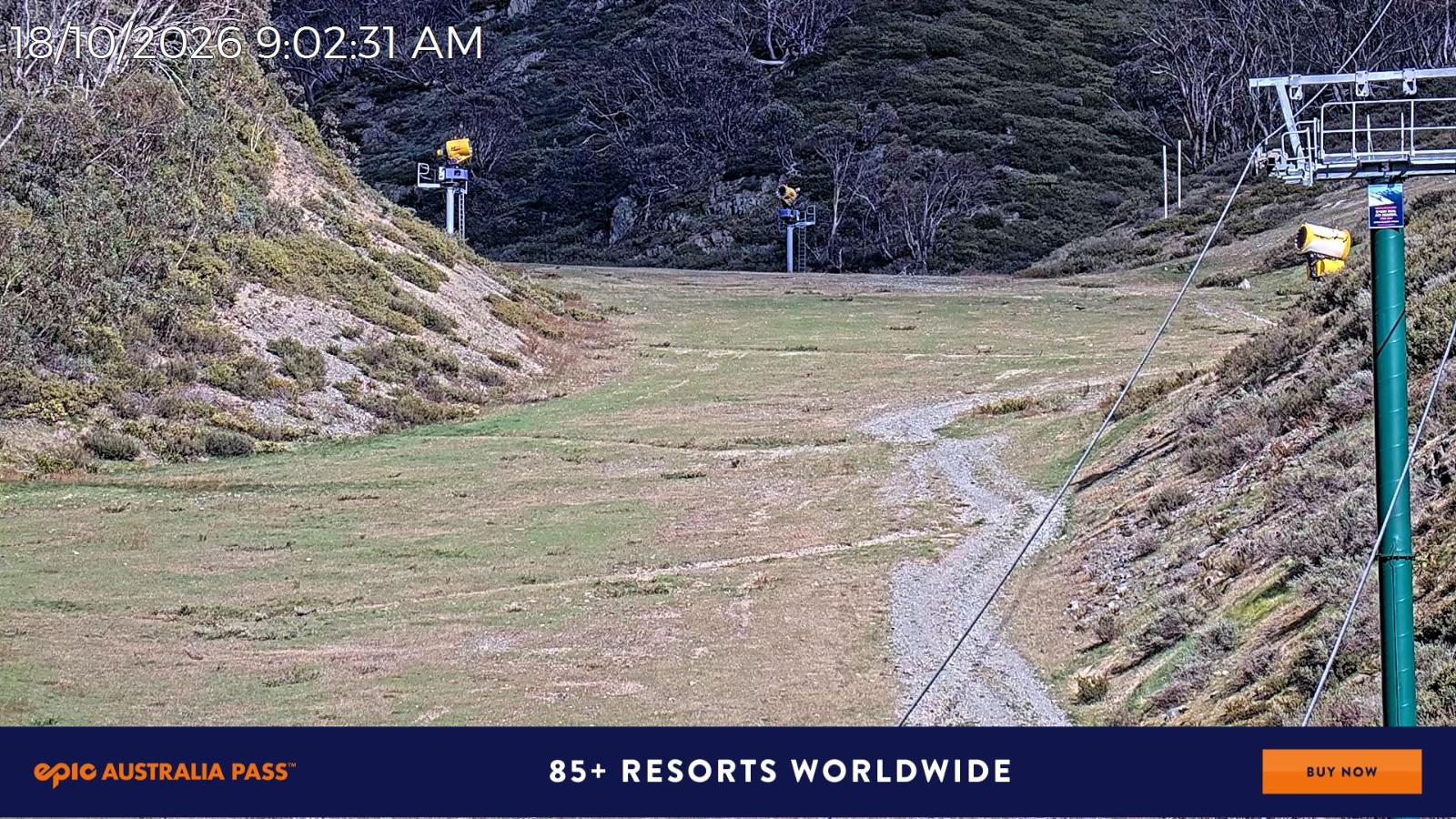 Webcam Mount Hotham: Slalom Gully