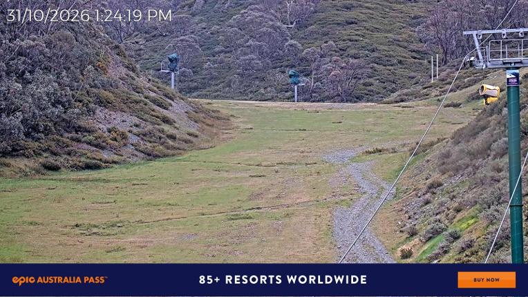 Webcam Mount Hotham: Slalom Gully