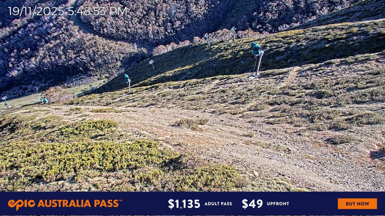 Webcam Mount Hotham: Upper Image