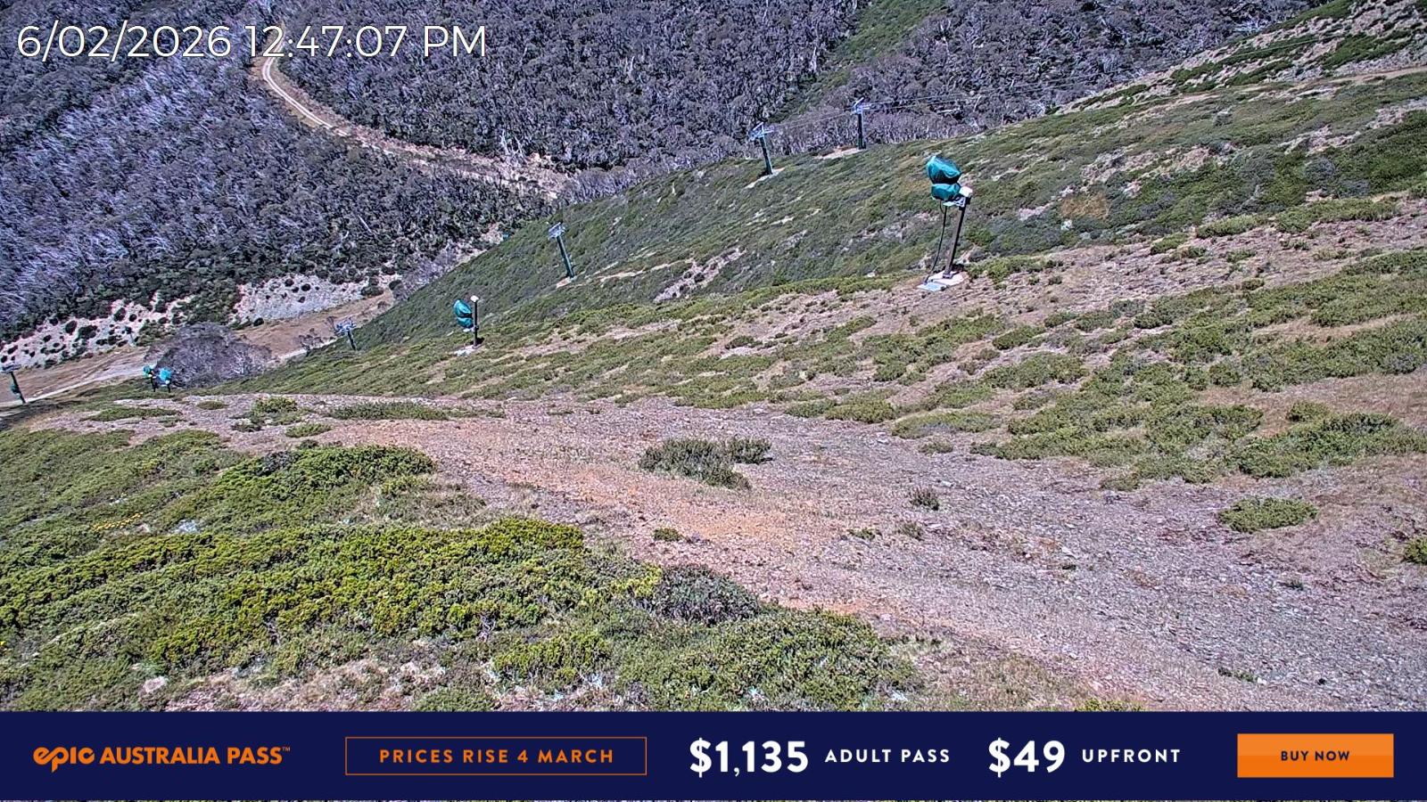 Webcam Mount Hotham: Upper Image