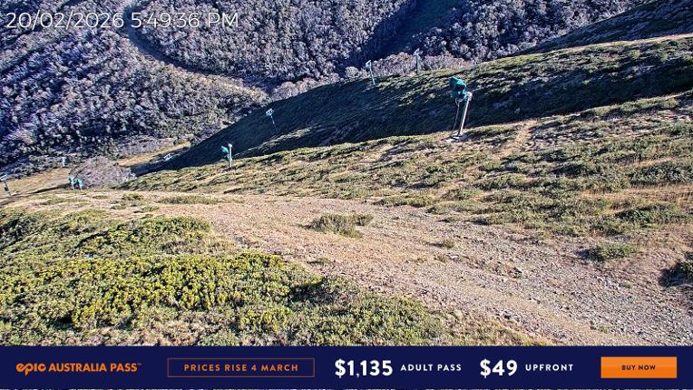 Webcam Mount Hotham: Upper Image