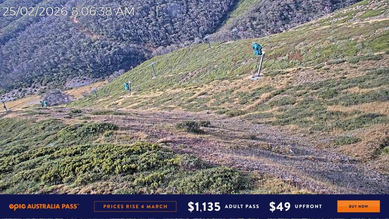 Webcam Mount Hotham: Upper Image