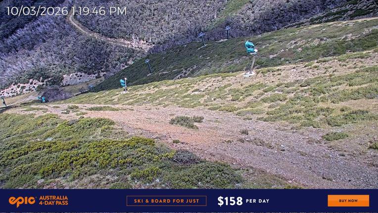 Webcam Mount Hotham: Upper Image