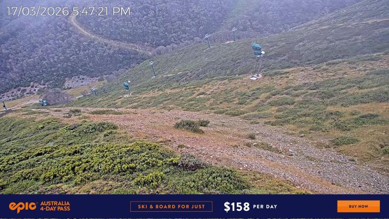Webcam Mount Hotham: Upper Image