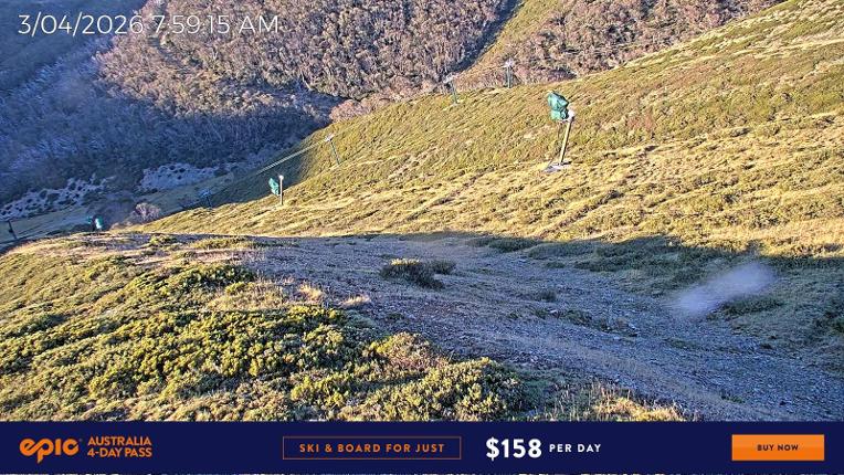 Webcam Mount Hotham: Upper Image