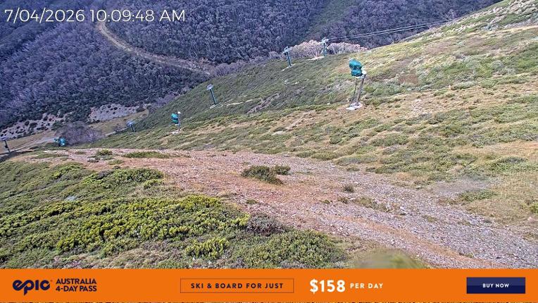 Webcam Mount Hotham: Upper Image