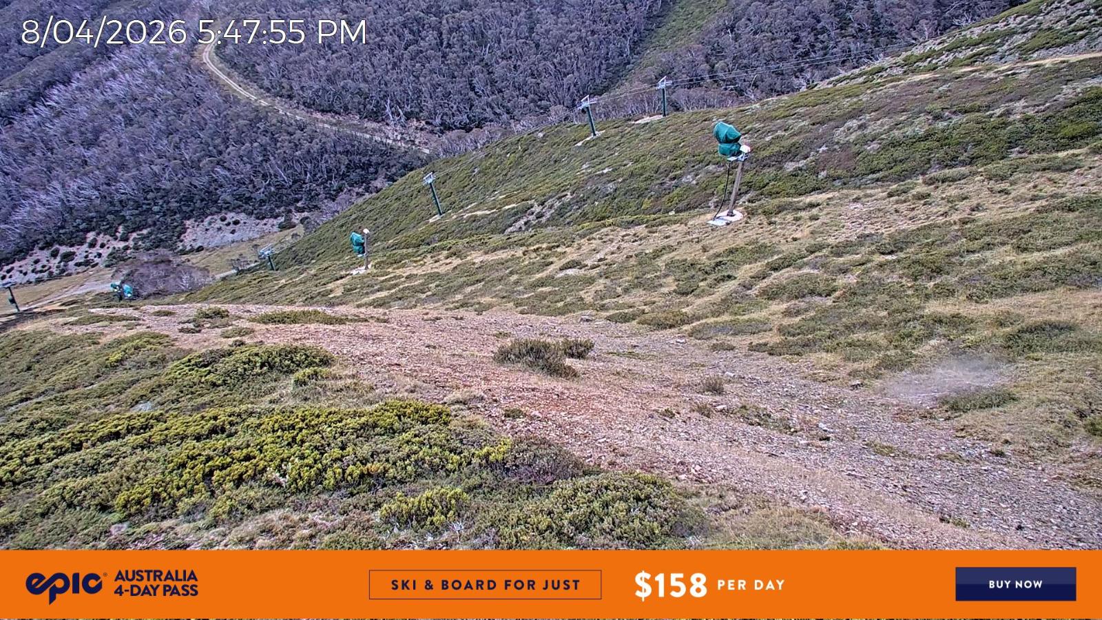Webcam Mount Hotham: Upper Image