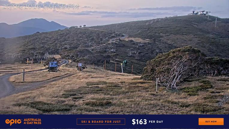 Webcam Mount Hotham: Upper Image