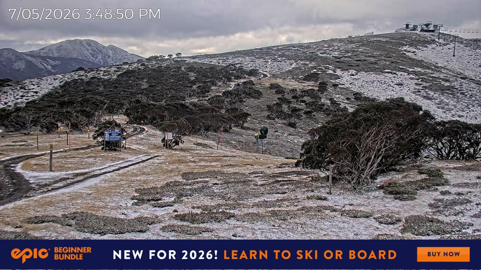 Webcam Mount Hotham: Upper Image