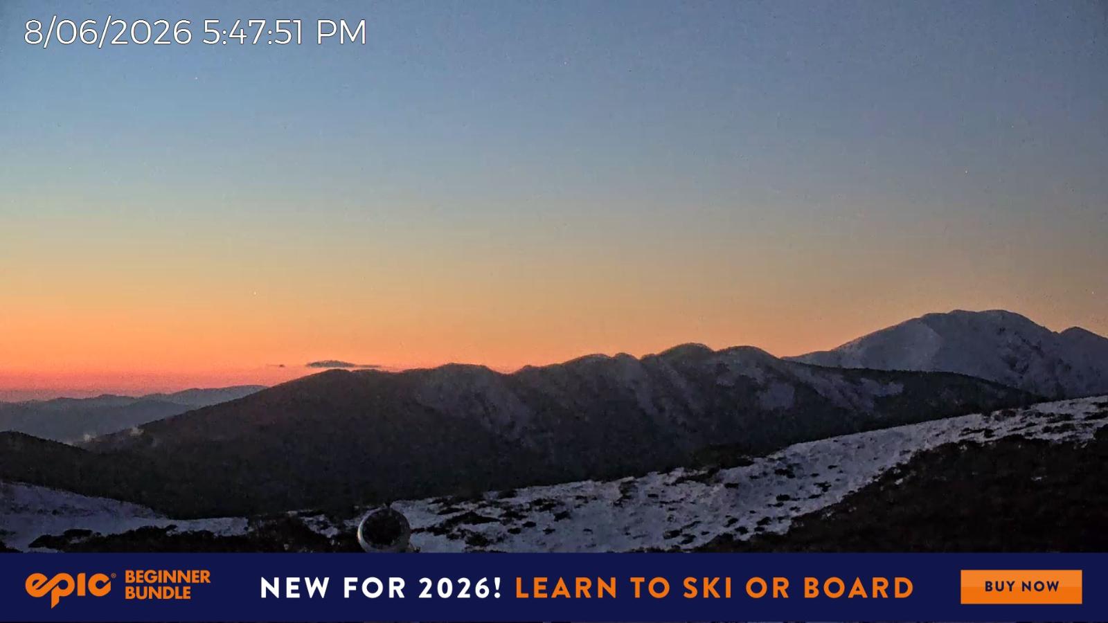 Webcam Mount Hotham: Upper Image